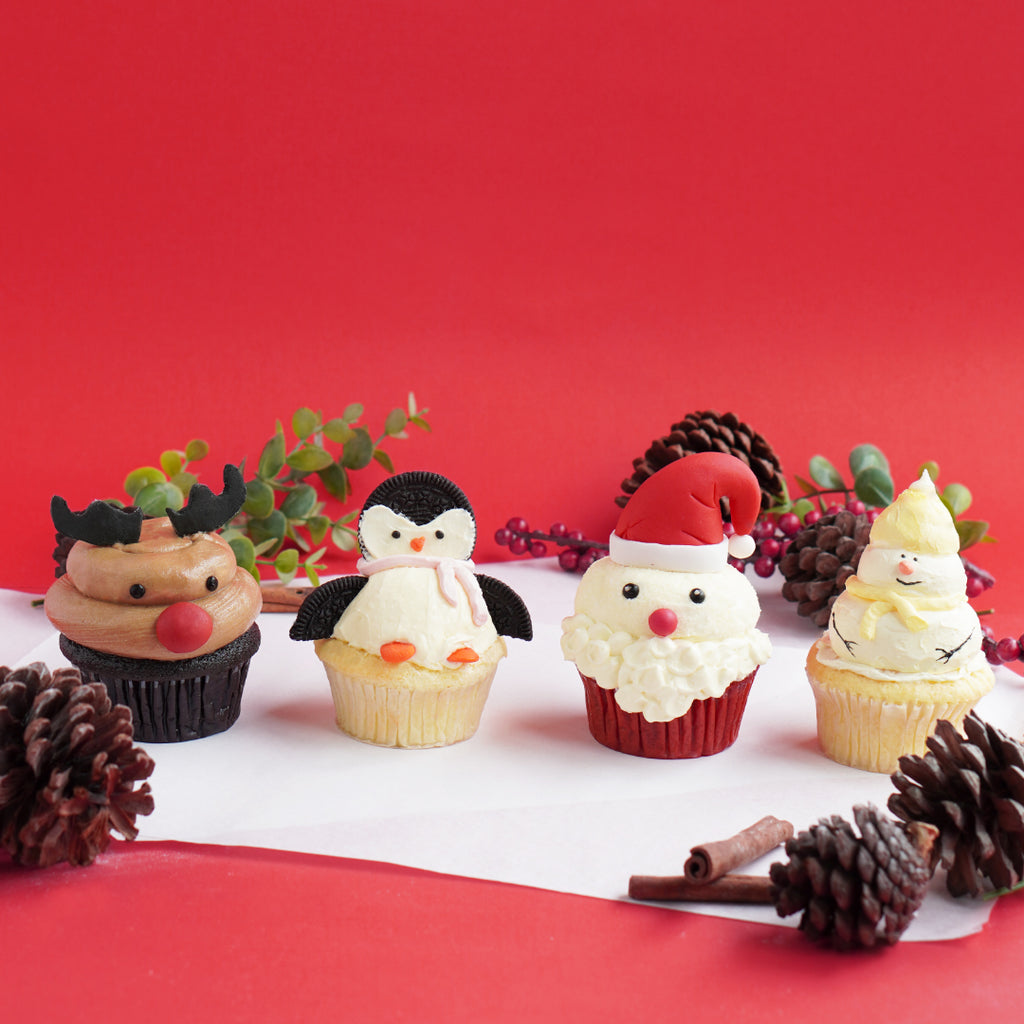 Santa's Sweet Helpers DIY Cupcake Set