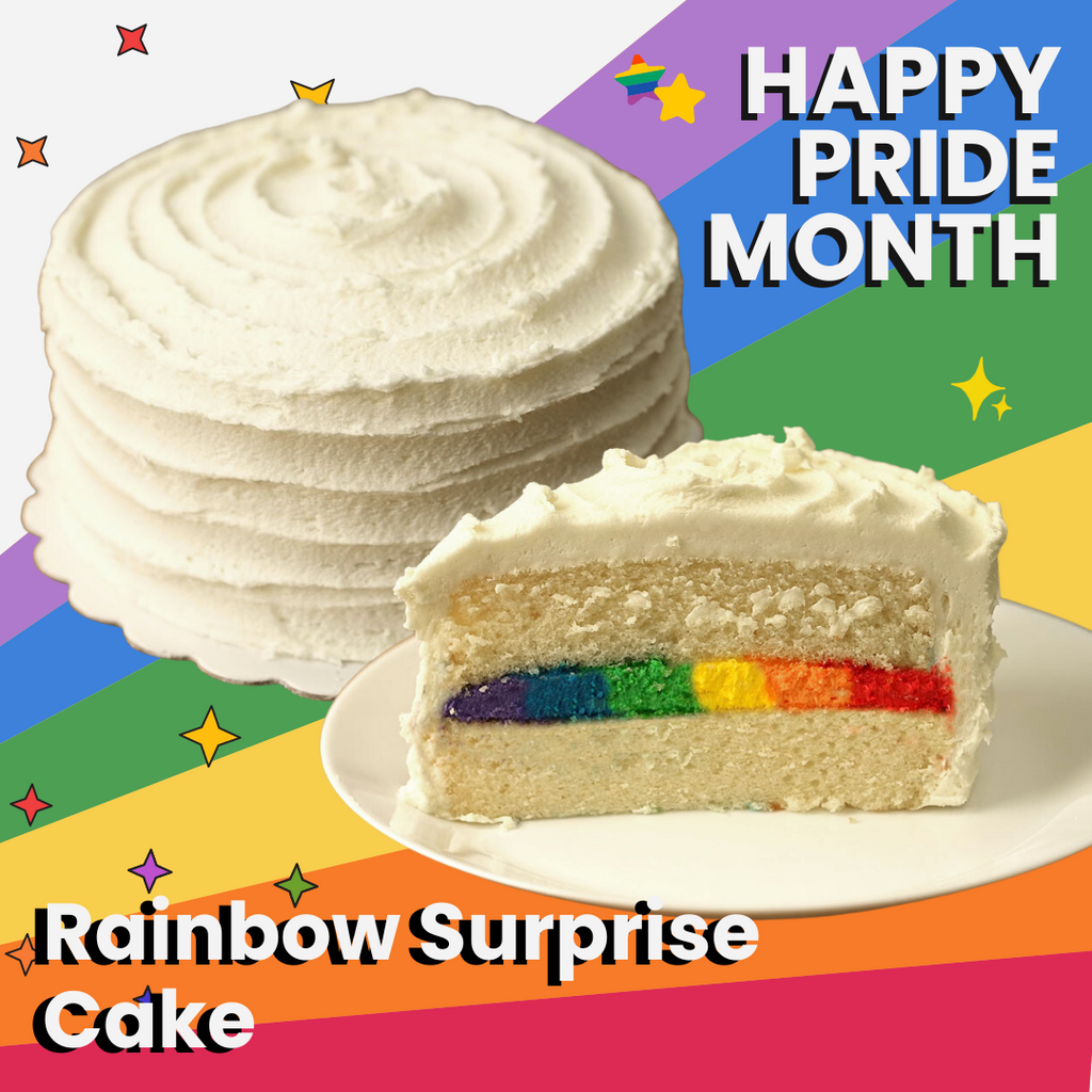 Rainbow Surprise Cake