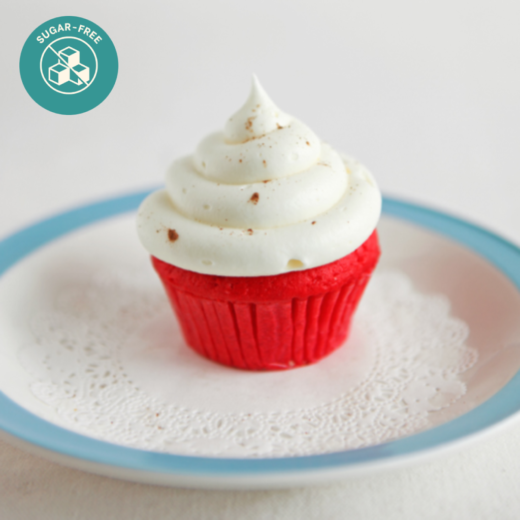 Low Sugar (Low Glycemic) Red Velvet with Sugar Free Cream Cheese [SF]