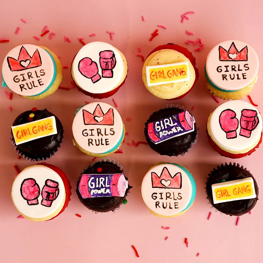 Girl Gang Minis Cupcake Set
